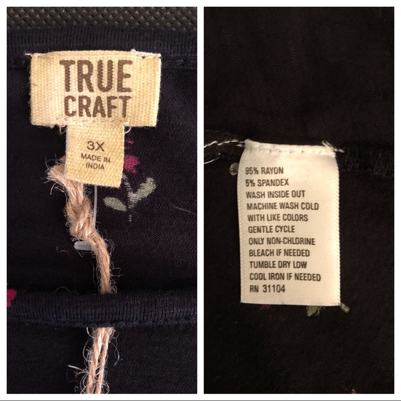 ❌SOLD❌🌸Host Pick🌸Black Floral Dress Long Sleeves - Picture 6 of 8